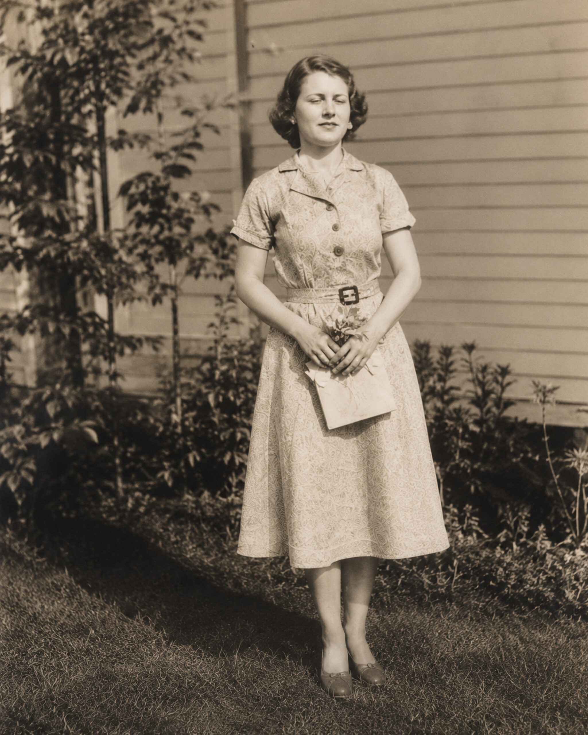 Vintage portrait of Mary Harper's mother