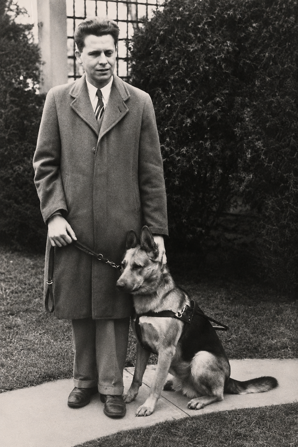 Restored portrait of Mario Pieroni, Mary Harper's father