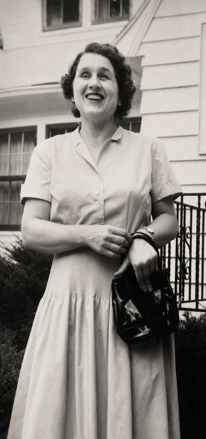 Restored portrait of Jane Pieroni, Mary Harper's mother